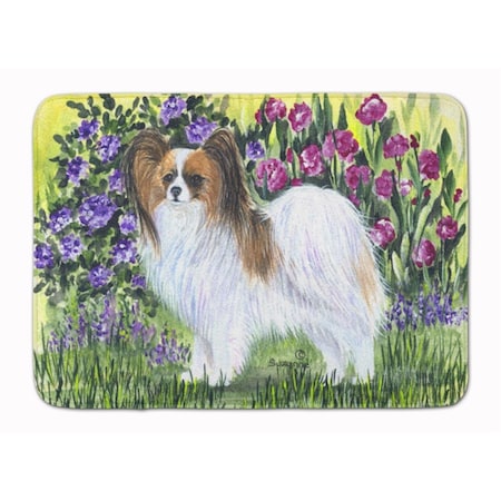 Carolines Treasures Papillon Machine Washable Memory Foam Mat SS8153RUG